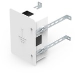 Box for lightning protection connectors white 68.4/regulowana depth