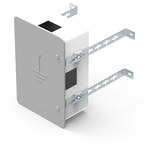 Gray box for lightning protection connectors 68.4/regulowana depth