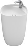 Umywalka stojąca Beyond 500x420x875MM FINECERAMIC ® biały mat