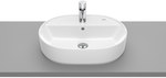 GAP countertop oval washbasin 55x40cm with tap hole, with overflow