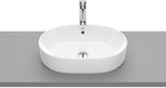 GAP countertop oval washbasin 55x39cm without tap hole, with overflow