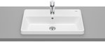 GAP rectangular countertop washbasin 60x39, with tap hole, with overflow