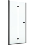 Capital Black 2-leaf folding door 90x195