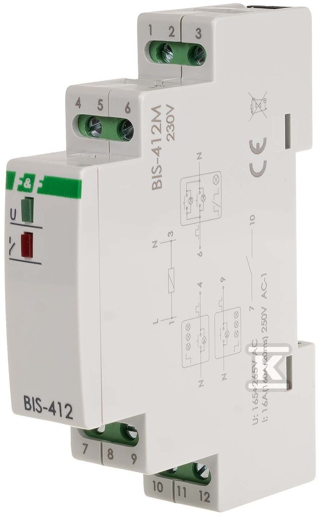 Групове бістабільне реле з пам'яттю, - BIS-412M