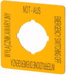 Backplate for safety buttons PL, GB, DE, I M22-XYK15