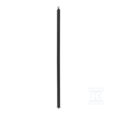 Kolumna 2-komorowa 2,7m, czarna - 653032