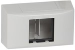 Uchwyt M45 2 moduły biały