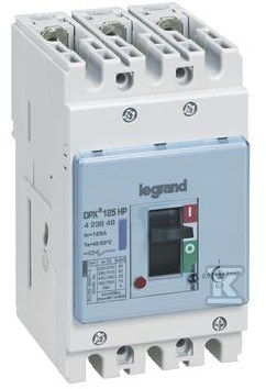 Wyłącznik DPX3 125 HP 3P 125 A 50 kA - 423649
