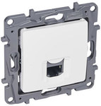 Gniazdo 2 x RJ45 kat. 6 FTP białe