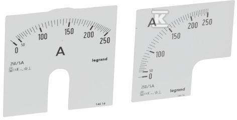 Skala 0-250 A - 014616