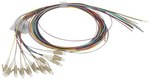 Zestaw pigtail lc om4 1m 12szt