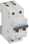 Overcurrent circuit breaker S 302 2P D 0.5 A 6000 A TX3 series