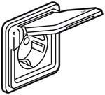 Gniazdo 2P+Z Schuko z klapką 16 A - 250 V~