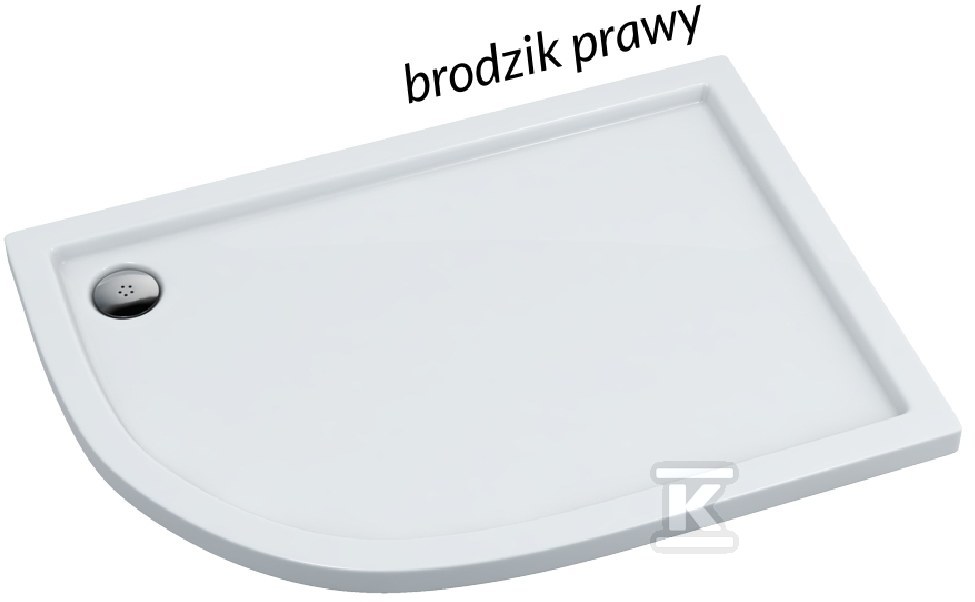 Brodzik kompozytowy Stabilsound Plus - 3.074