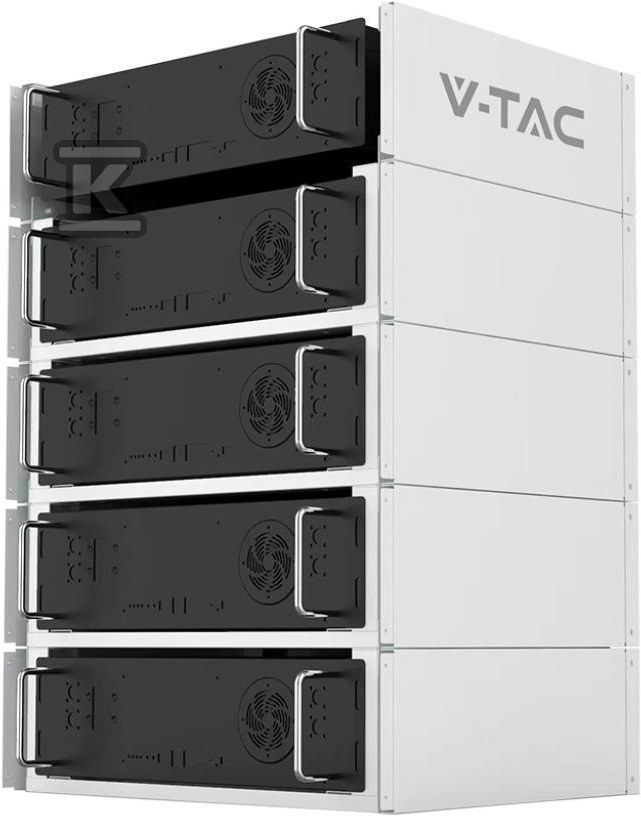P2 Rack Module Rack stand for Energy Storage V-TAC 5kWh VT48100E-P2 Max. 5 modules ...