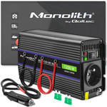 Monolith 1200 MS Wave feszültség átalakító | 12V – 230V | 600/1200W | USB