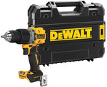 Дриль-шуруповерт ударний DEWALT XR 18V безщітковий, 2-швидкісний, момент 90Nm, без акумулятора та зарядного пристрою, валіза TSTAK DCD805NT-XJ