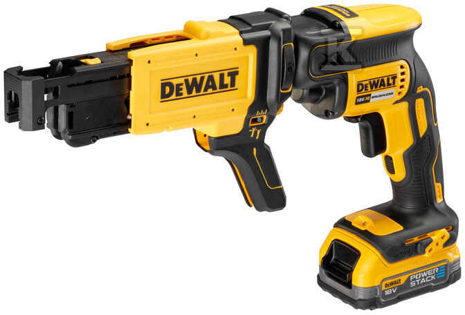 Wkrętarka do płyt G-K POWERSTACK DeWalt - DCF620E1K-XJ