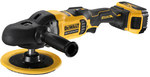 Полірувальна машина ротаційна 180mm DEWALT 18V XR з акумулятором 2x 5Ah