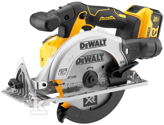 Pilarka tarczowa 165mm DeWalt 18V XR z - DCS565P2-QW