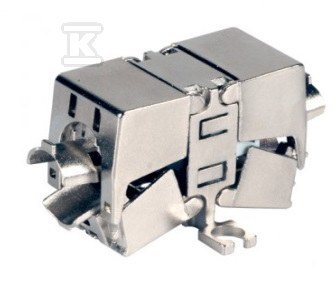 RJ45 connection module cat. 6A STP CCAS-CM-K6A-STP - Onninen Wholesale