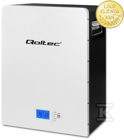 Magazyn energii Qoltec 4.8kWh, 100Ah, - 53710