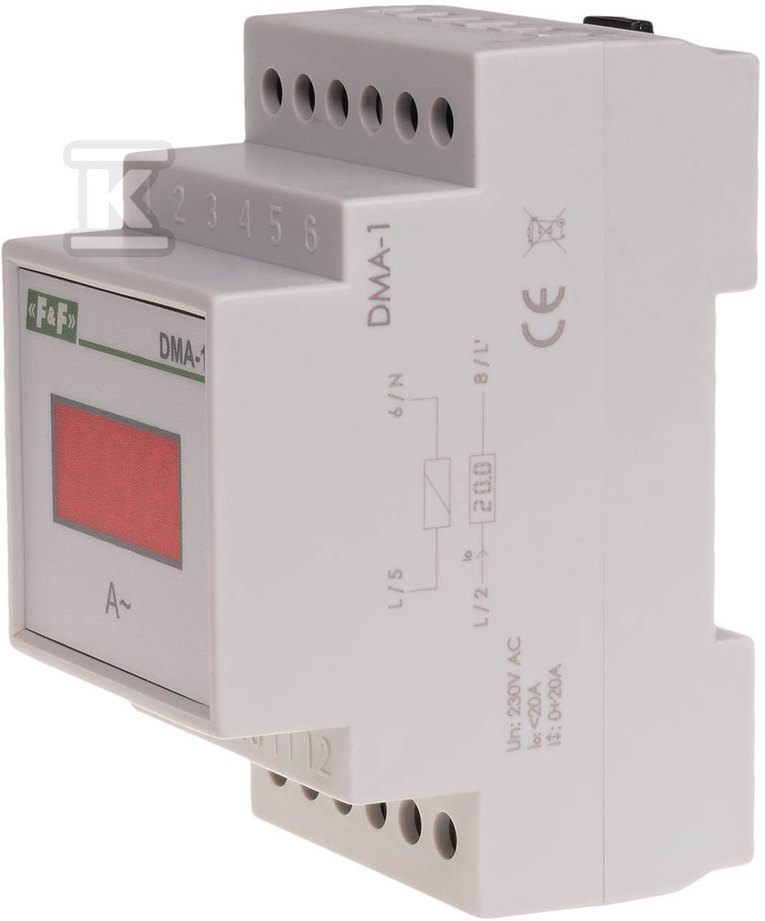 Digital current value indicator, - DMA-1