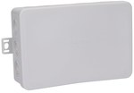 Puszka odgałęźna E128 naścienna, biała IP54 134 x 89 x 40 mm E128W
