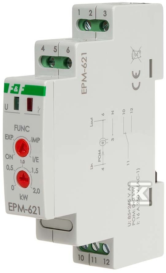 Електронне реле споживаної та відданої - EPM-621