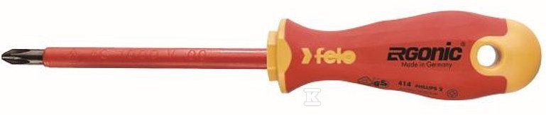 Wkrętak krzyżowy VDE Phillips PH 2 x - FL41420390