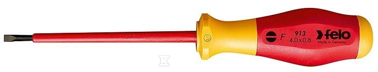 Wkrętak płaski VDE 4,0 x 0,8 x 100 - FL91304090