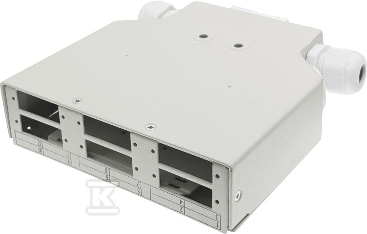 Fiber optic distribution box for DIN - FOPD-6SCD