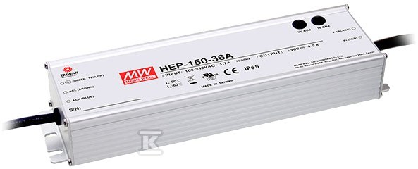 Zasilacz impulsowy 150W 12V 12.5A - HEP-150-12A
