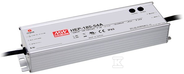 Zasilacz impulsowy 185W 15V 11.5A - HEP-185-15A