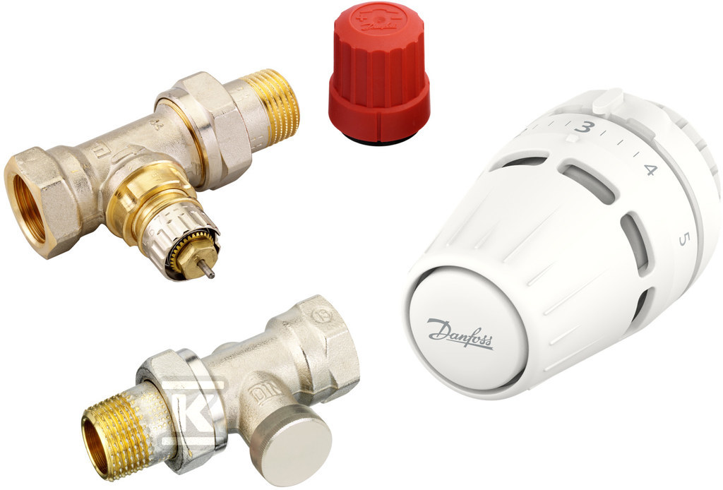 Danfoss thermostatic set with Regus RA - 015G5304