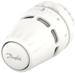 Danfoss Regus RA thermostatic head with nut, built-in sensor, limited to 16 C