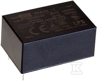 Moduł AC/DC 2W 15V 0.133A IRM-02-15S - IRM-02-15S