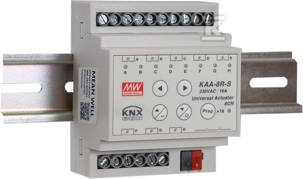 Актуатор KNX 8-канальний 8A Data Secure - KAA-8R-10S