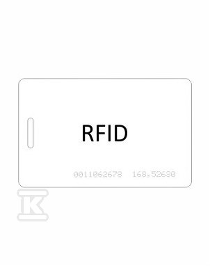 Karta rfid do stacji bramowych z - KB-02