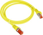 Patchcord S/FTP kat.6A LSOH 0,25m žlutý ALANTEC