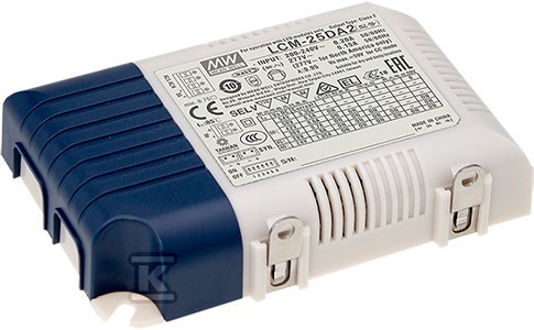 Блок живлення LED 25W 6~54V 0.35~1.05A - LCM-25DA2