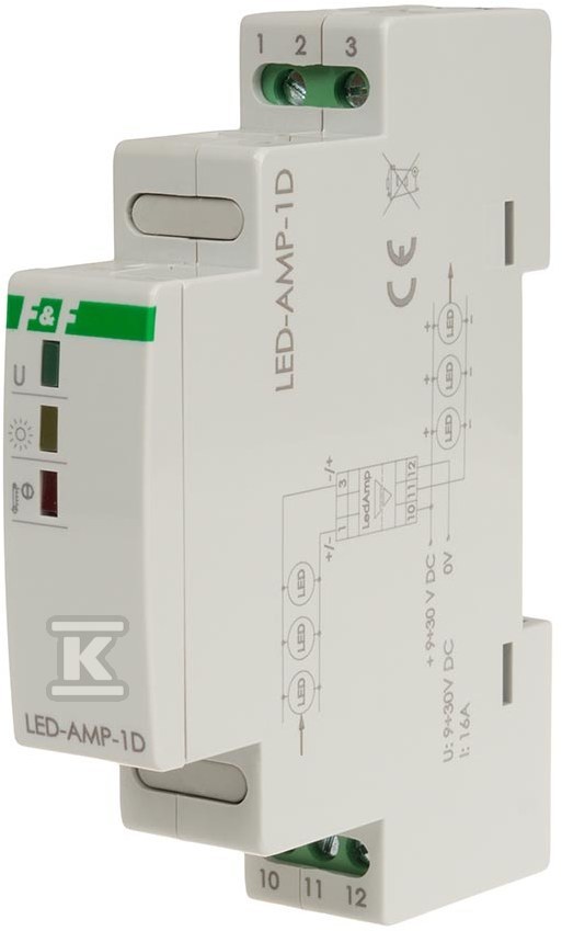 Power signal amplifier for LED lighting - LED-AMP-1D