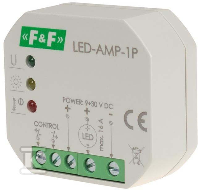 Power signal amplifier for LED lighting - LED-AMP-1P