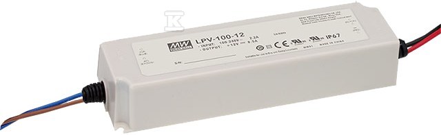 Блок живлення LED 100W 12V 8.5A - LPV-100-12