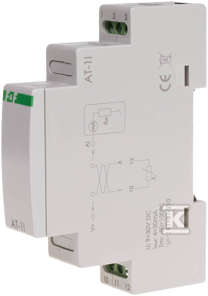 Analoger Strom-Temperatursender [4-20 - MAX-AT-1I