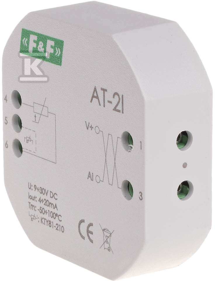 Analoger Strom-Temperaturtransmitter - MAX-AT-2I