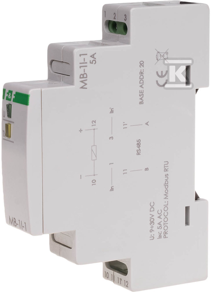 Traductor de măsurare a curentului, - MAX-MB-1I-1-5A