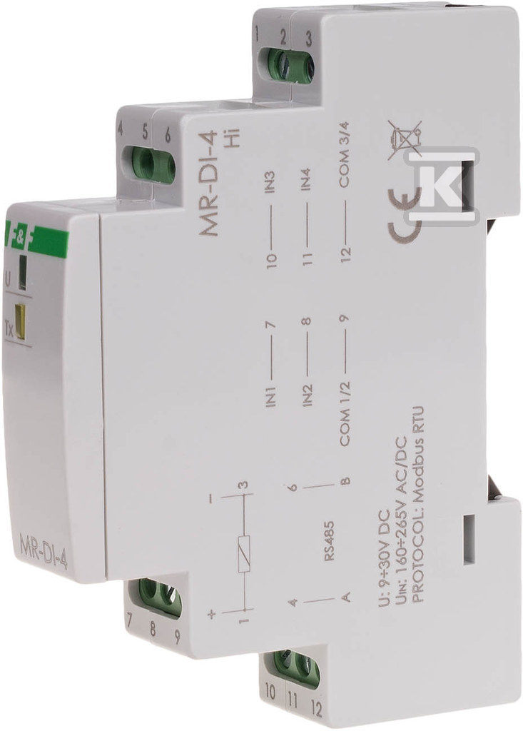 Digital input expansion module, with - MAX-MR-DI-4HI