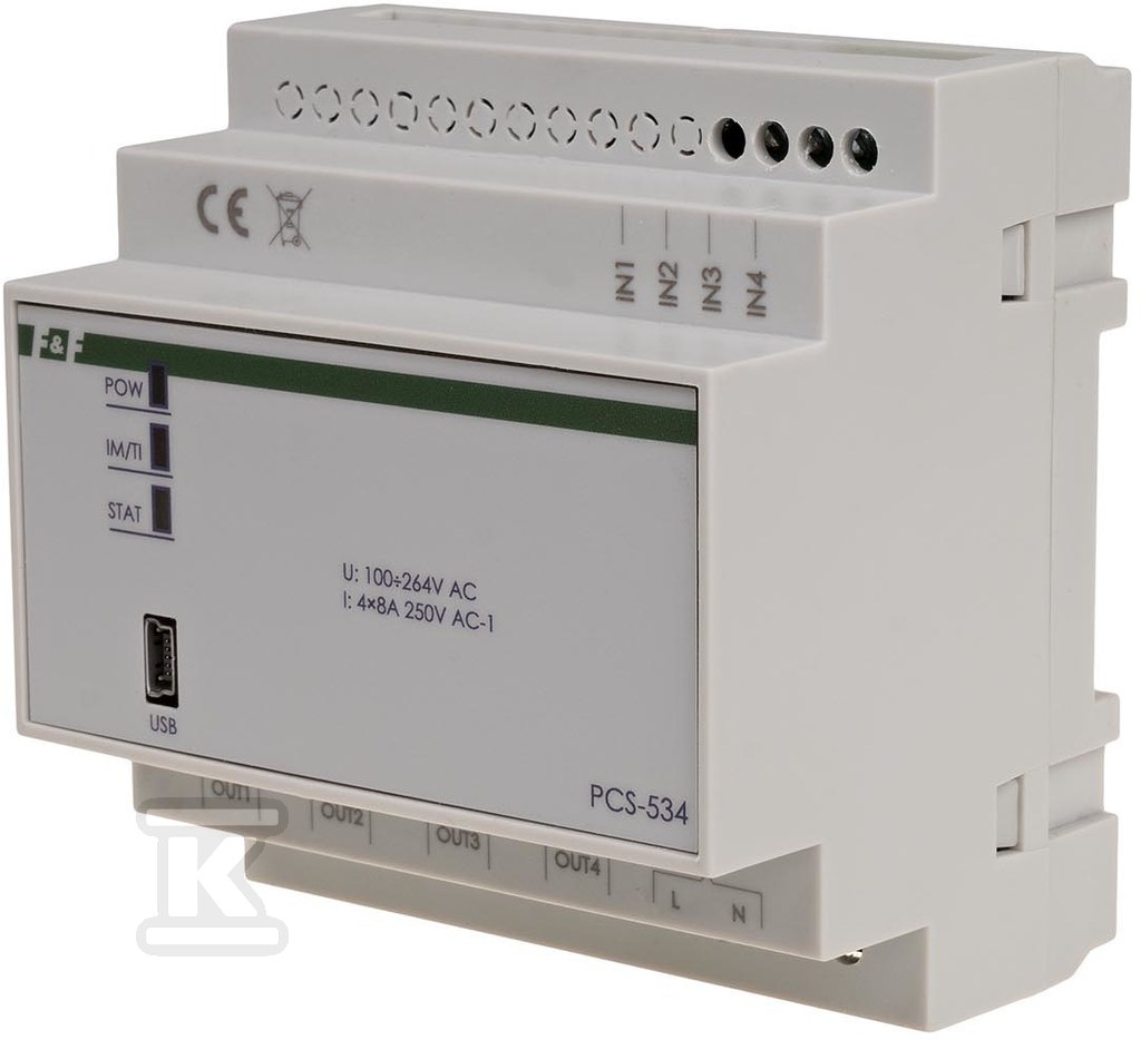 Sterownik sekwencyjny, - MAX-PCS-534