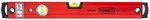 Poziomica aluminiowa malowana 200cm 90° 0° spadek 2,3% shock protekt